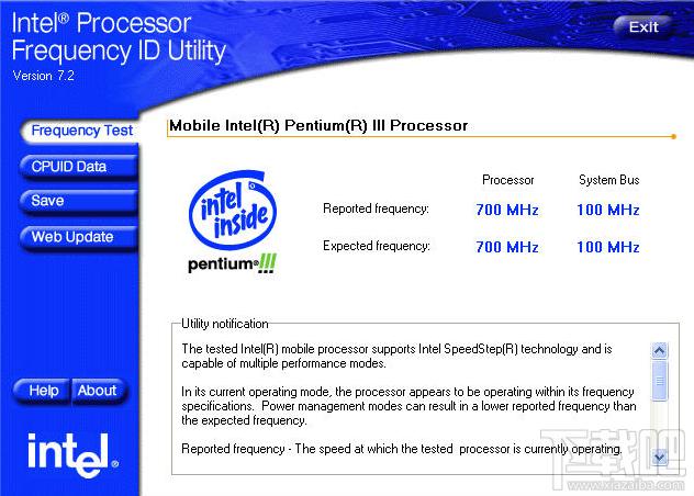 Intel Processor Frequency ID Utility,Intel Processor Frequency ID Utility下载,英特尔C
