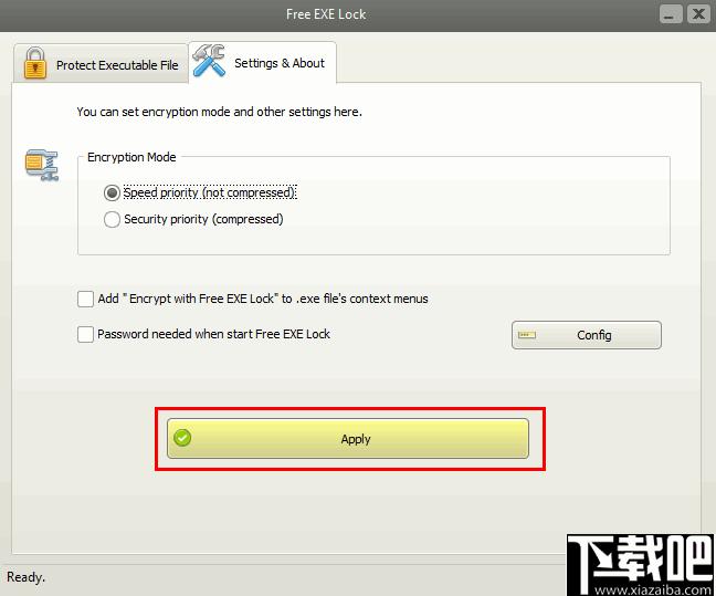 Free EXE Lock下载,软件加密,加密工具