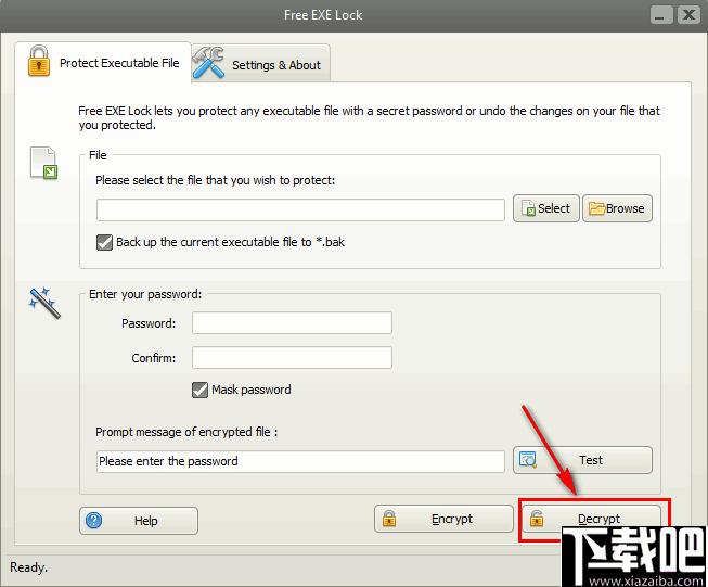 Free EXE Lock下载,软件加密,加密工具
